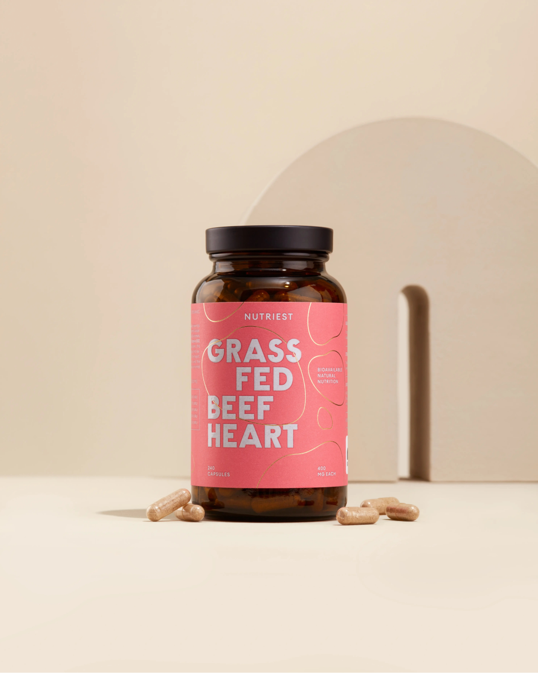 Grass Fed Desiccated Beef Heart Supplement