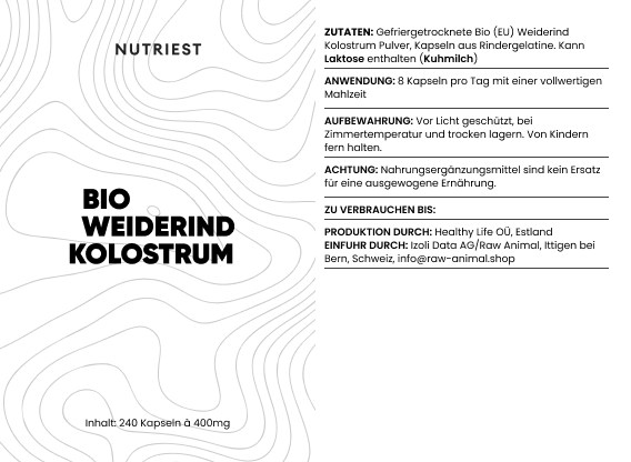 Grass Fed Colostrum Extract