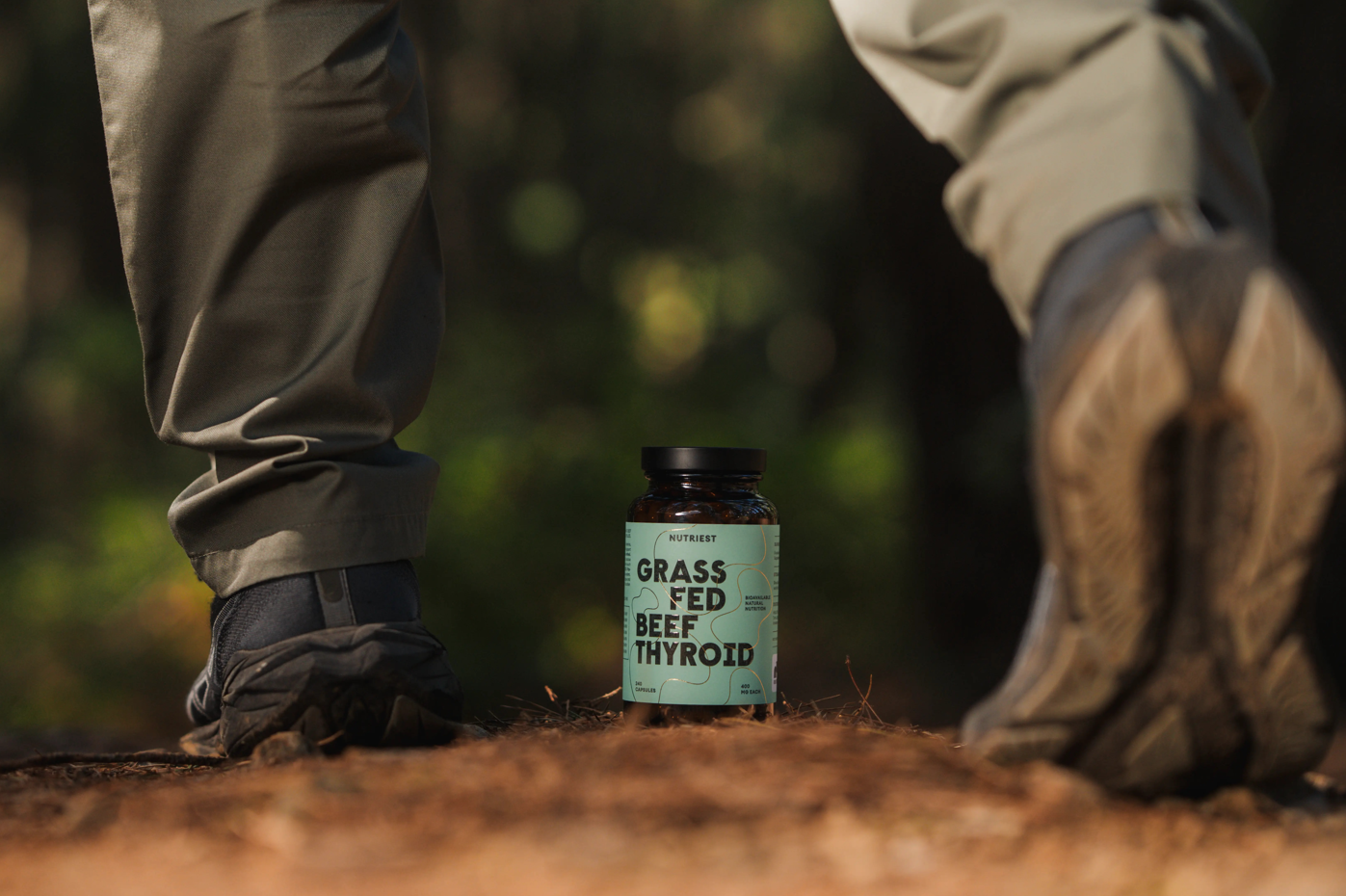 Grass Fed Desiccated Beef Thyroid Supplement