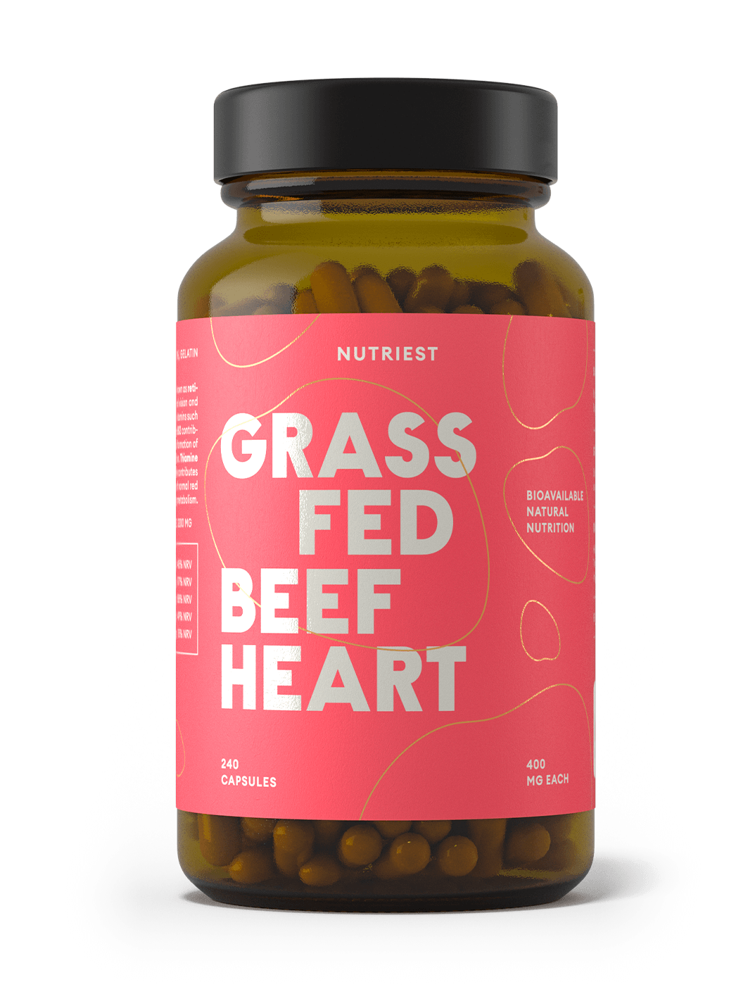 Grass Fed Desiccated Beef Heart Supplement