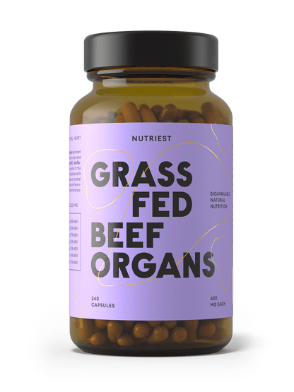 Grass Fed Desiccated Beef Organ Complex Supplement