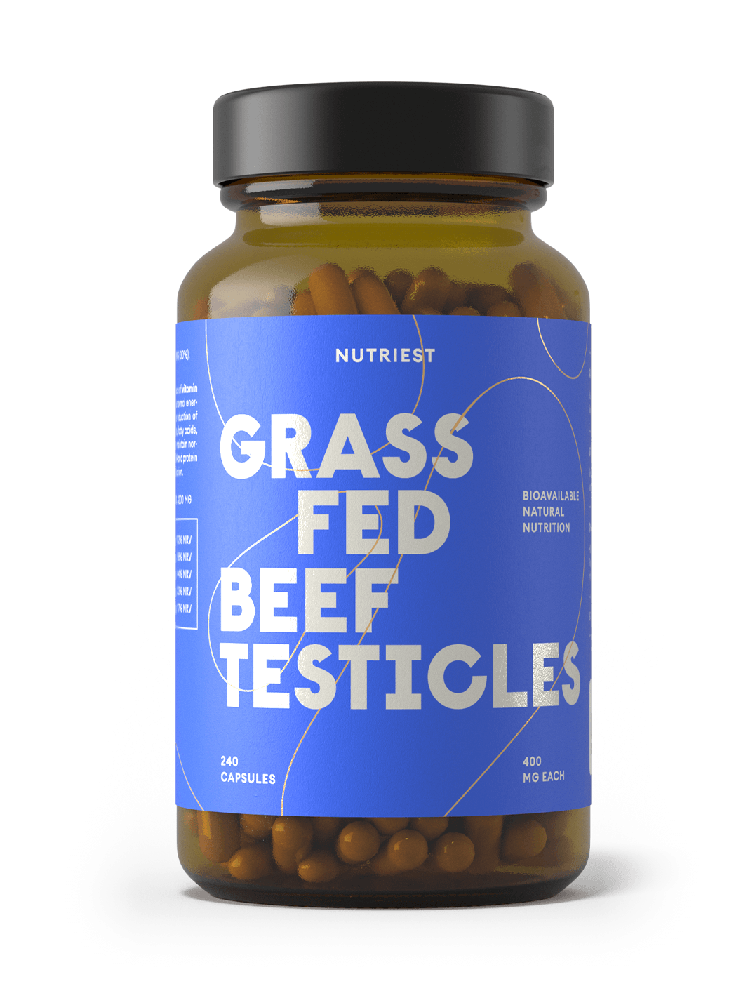 Grass Fed Desiccated Beef Testicle Supplement