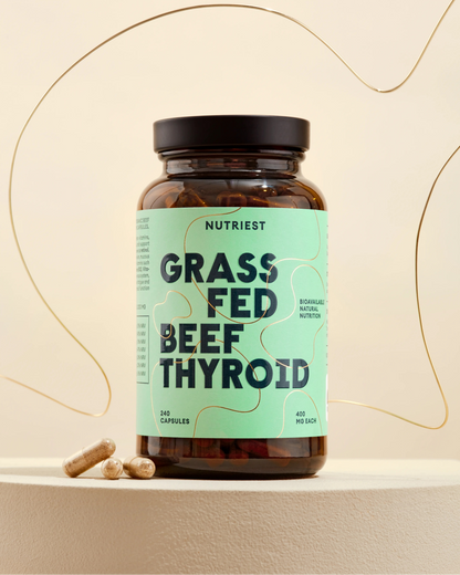 Grass Fed Desiccated Beef Thyroid Supplement